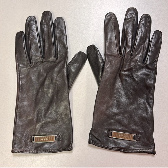 Authentic Prada Lambskin Leather Gloves - Picture 1 of 11